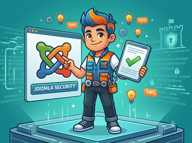 Illustration sécurité de site Joomla